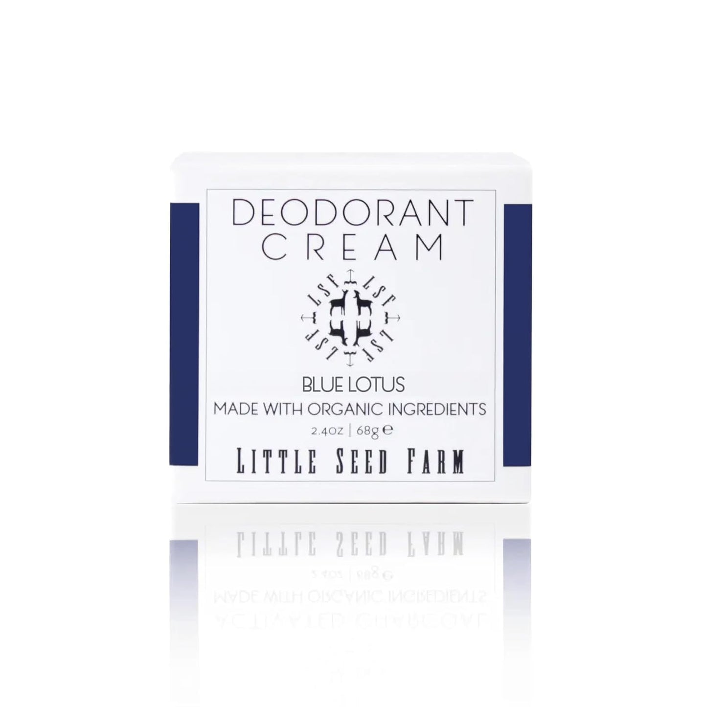 All-Natural Lavender Deodorant Cream - Aluminum Free, Unisex, 2.4 oz - Little Seed Farm
