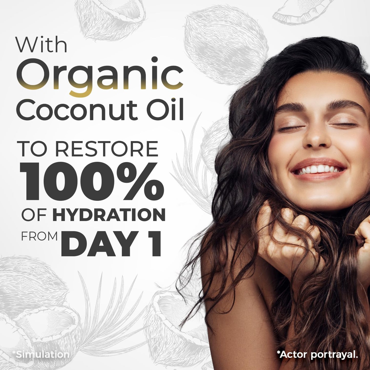 Tio Nacho Ultra Hydration Shampoo - Coconut Oil & Royal Jelly Formula for Deep Moisture, Frizz Control, and Damage Repair - 14 fl oz