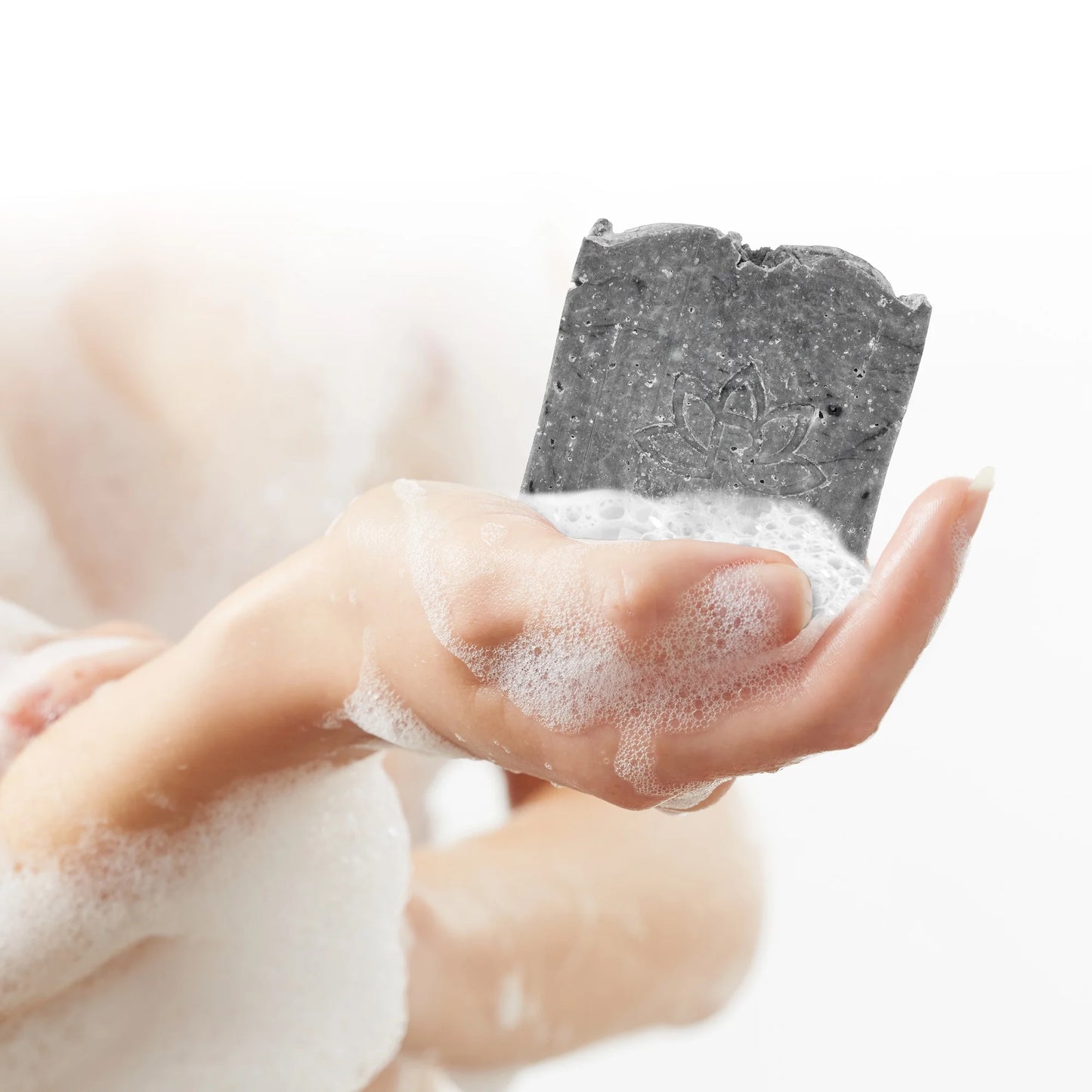 Black Charcoal Soap Bar Natural Cold Process Soap Whiskey, Leather and Patchouli Scent Mix Bar Handmade in USA by
