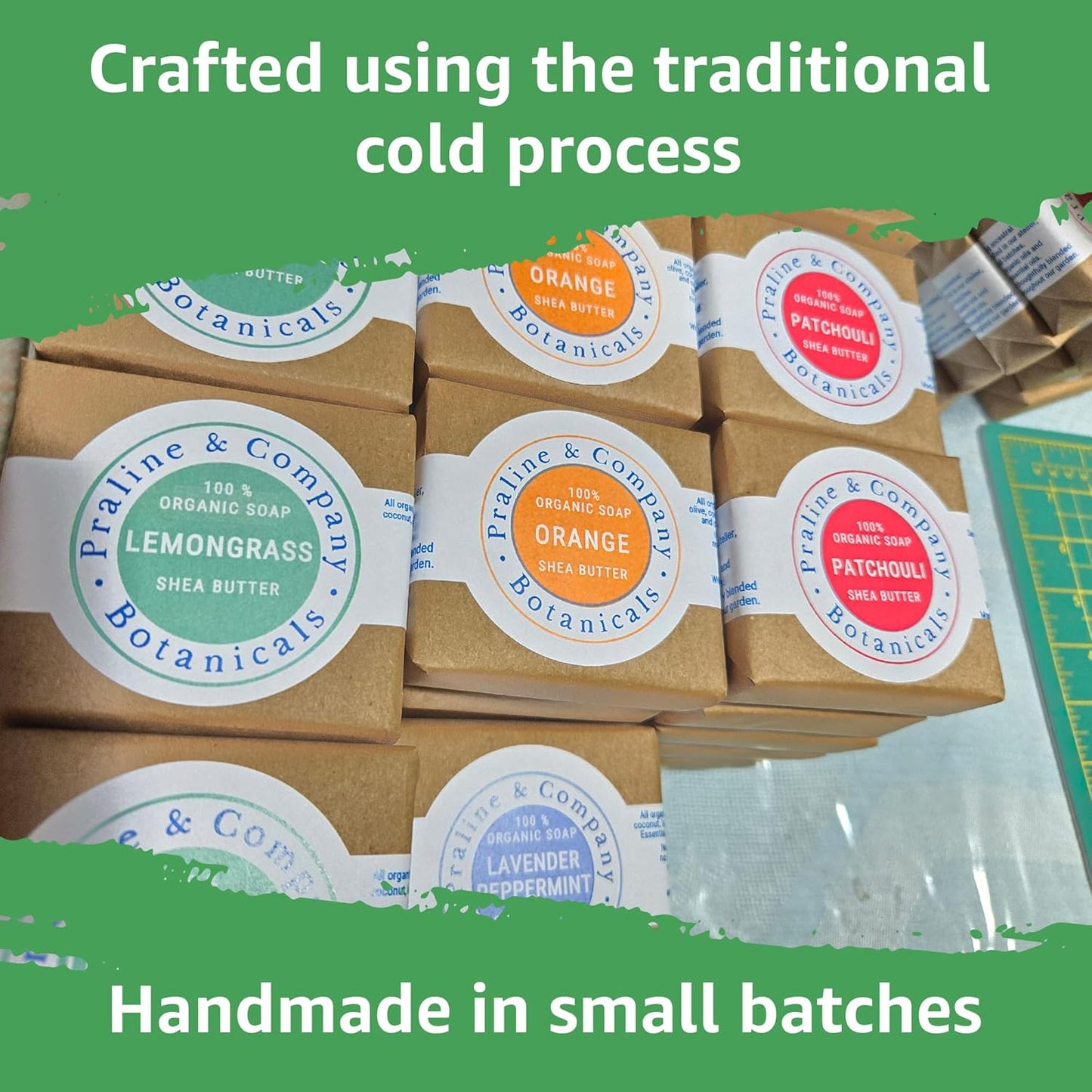 Revitalize Your Skin with Luxurious Organic Handmade Tea Tree Bath & Hand Soap - Gentle Foam for Oily Skin - 100% Pure Ingredients - 4Oz/110Gr