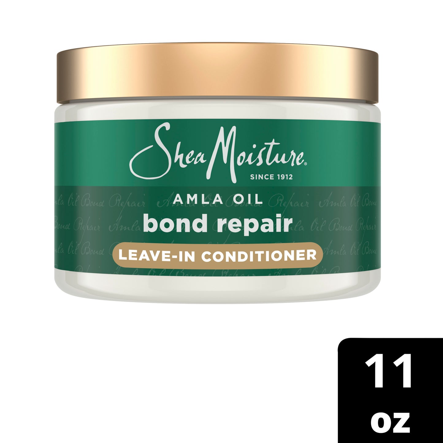 Sheamoisture Amla Oil Leave-In Conditioner for Curly Hair - Strengthening Bond Repair, 11 Oz