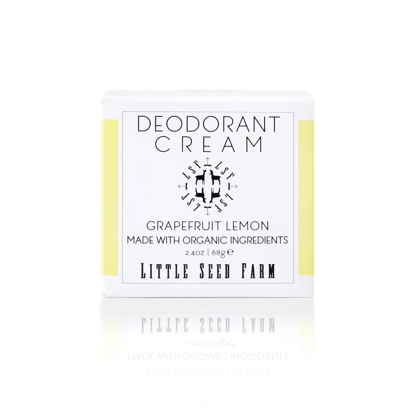 All-Natural Lavender Deodorant Cream - Aluminum Free, Unisex, 2.4 oz - Little Seed Farm