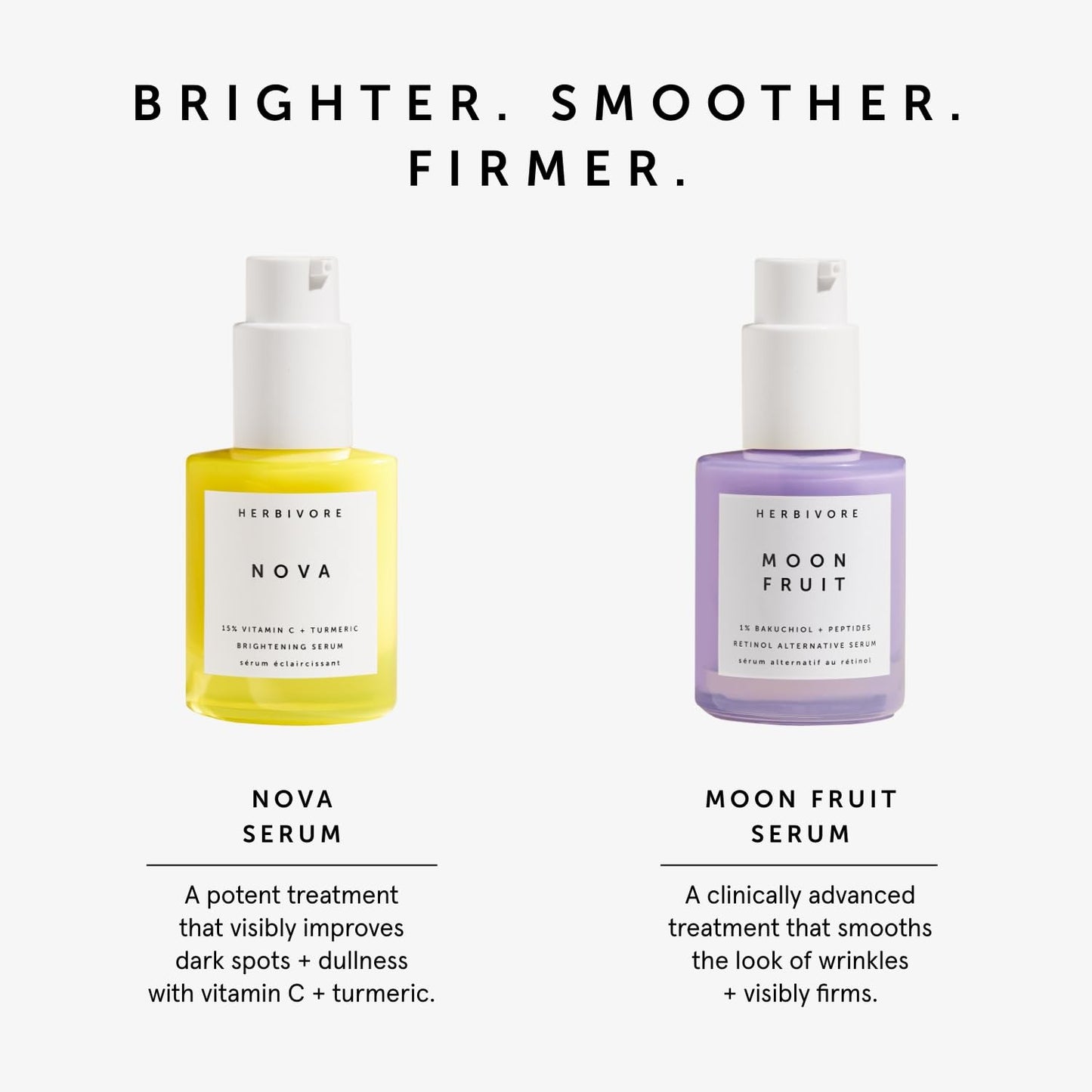 Elevate Your Skincare Ritual: HERBIVORE AM to PM Serum Duo for Radiant Skin Day and Night