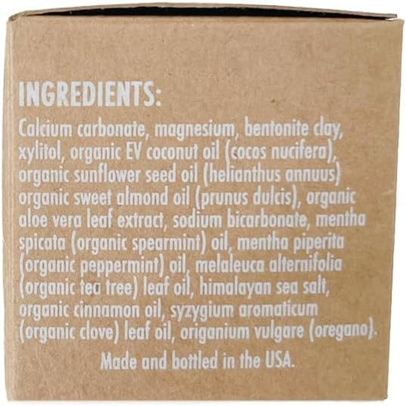 Lucky Teeth Organic Toothpaste - All-Natural Formula for Stronger Teeth & Gums (2 Oz)
