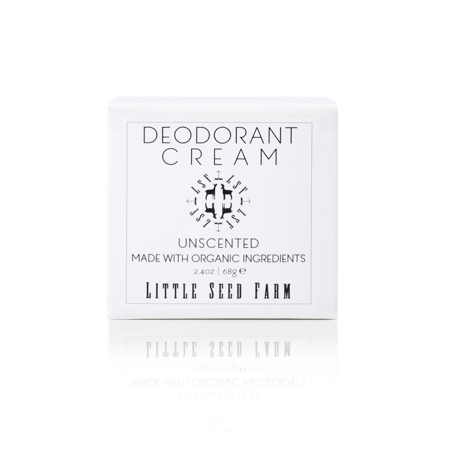 All-Natural Lavender Deodorant Cream - Aluminum Free, Unisex, 2.4 oz - Little Seed Farm