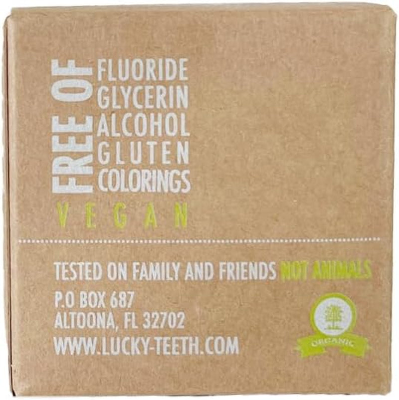 Lucky Teeth Organic Toothpaste - All-Natural Formula for Stronger Teeth & Gums (2 Oz)