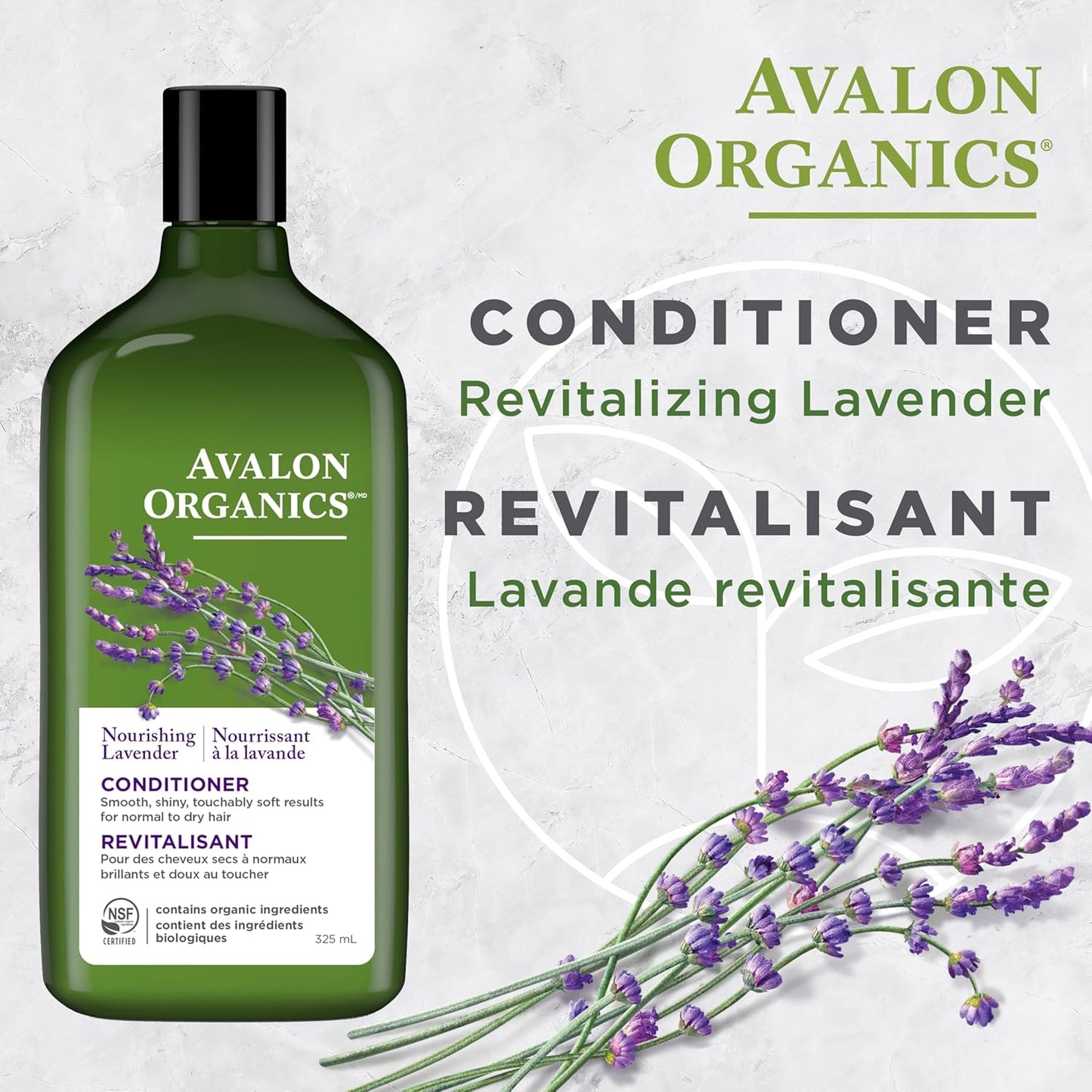 Avalon Organics Nourishing Lavender Conditioner, 11 Oz