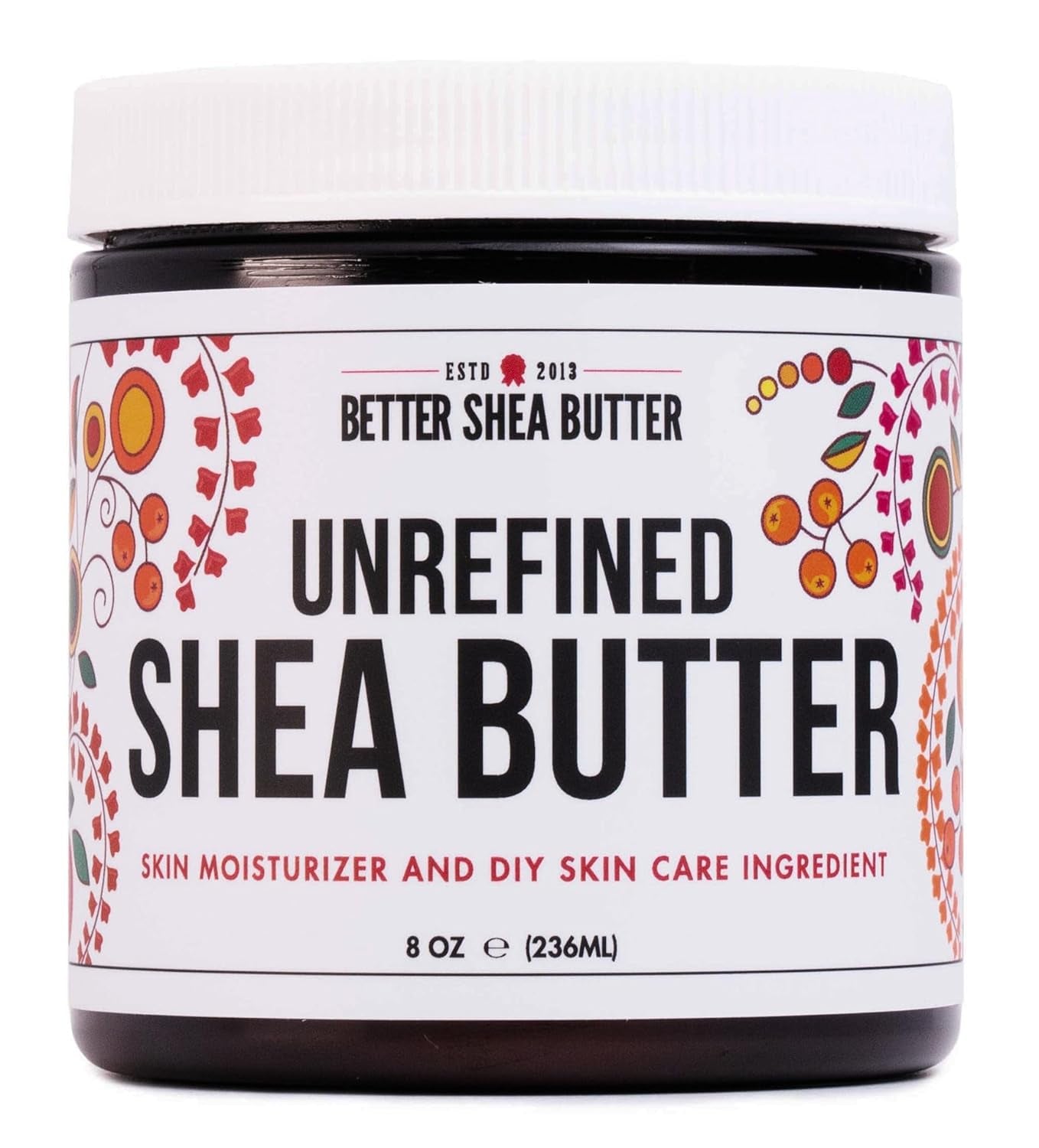 100% Pure African Raw Shea Butter - Unrefined Moisturizer for Hair & Body, Perfect for Dry Skin, DIY Lip Balm, Body Butter, Lotion & Soap