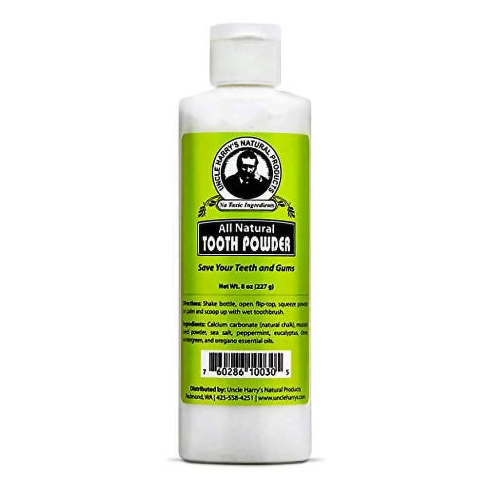 Natural Tooth Powder (8 Oz)