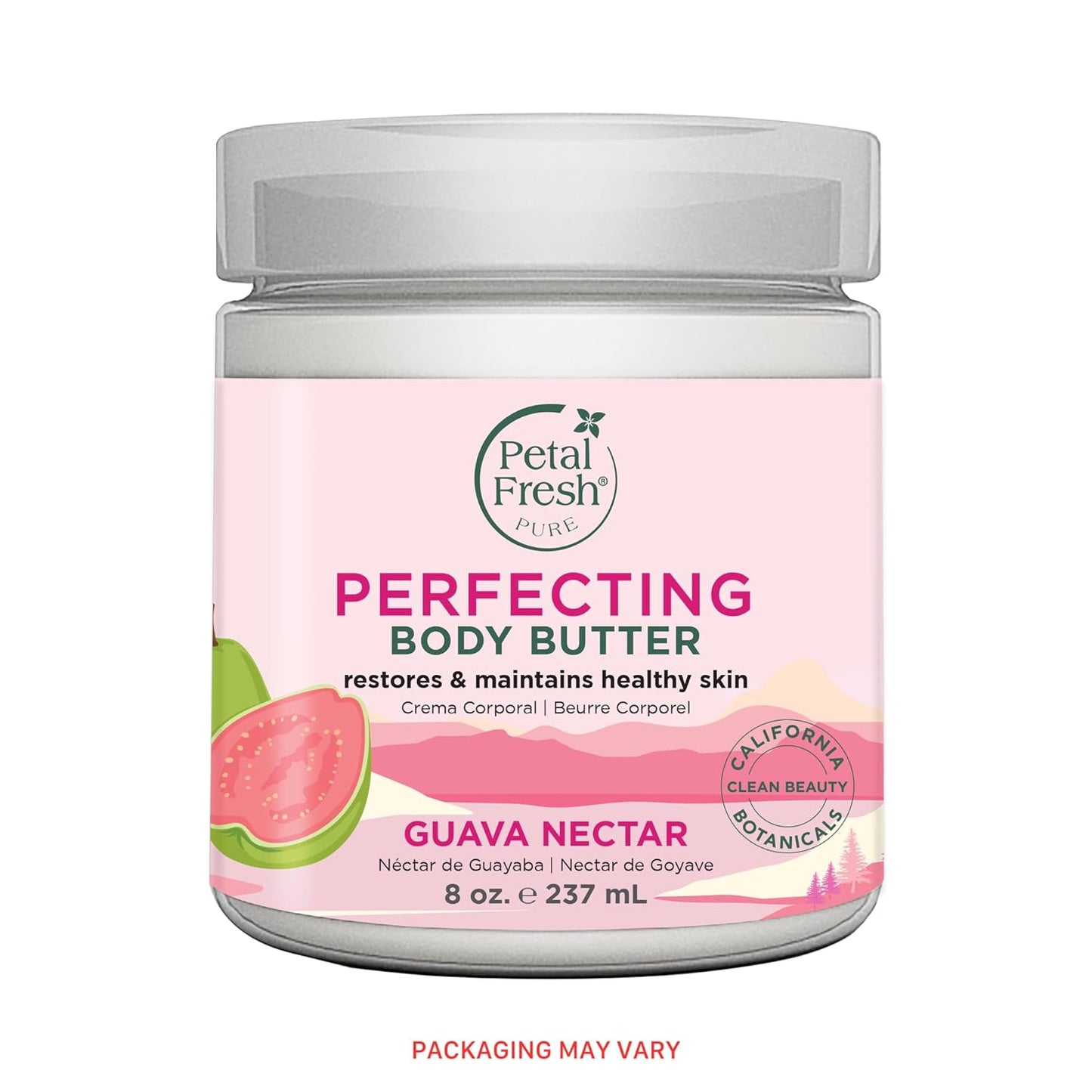 Transform Your Skin with Petal Fresh Pure Restoring Body Butter - Luxurious Honey & Coconut Oil Blend, 8 Fl Oz