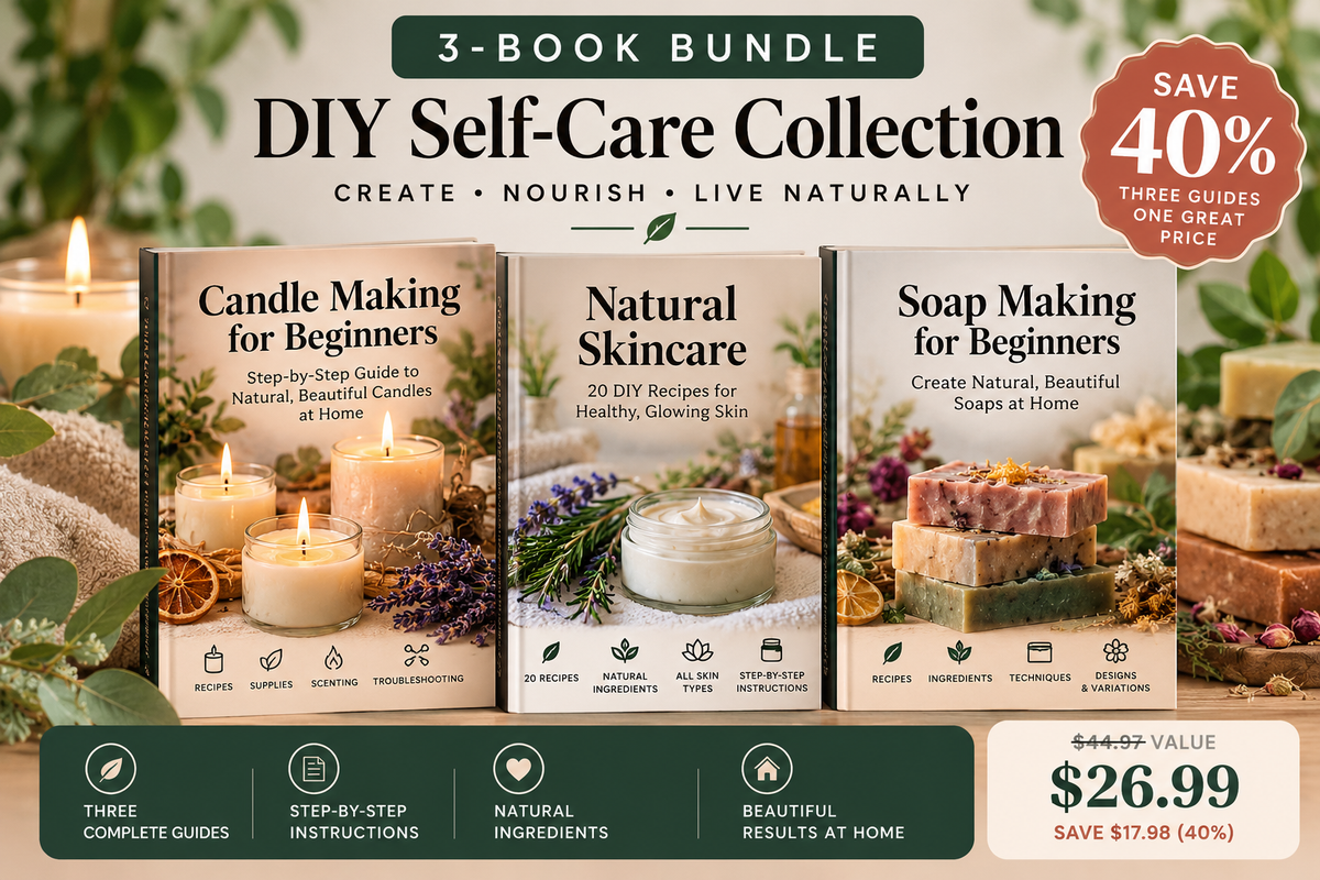 DIY Self Care Collection E-Book Bundle