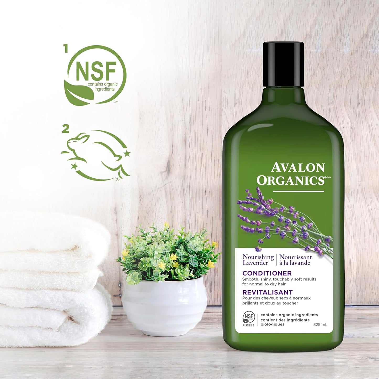 Avalon Organics Nourishing Lavender Conditioner, 11 Oz