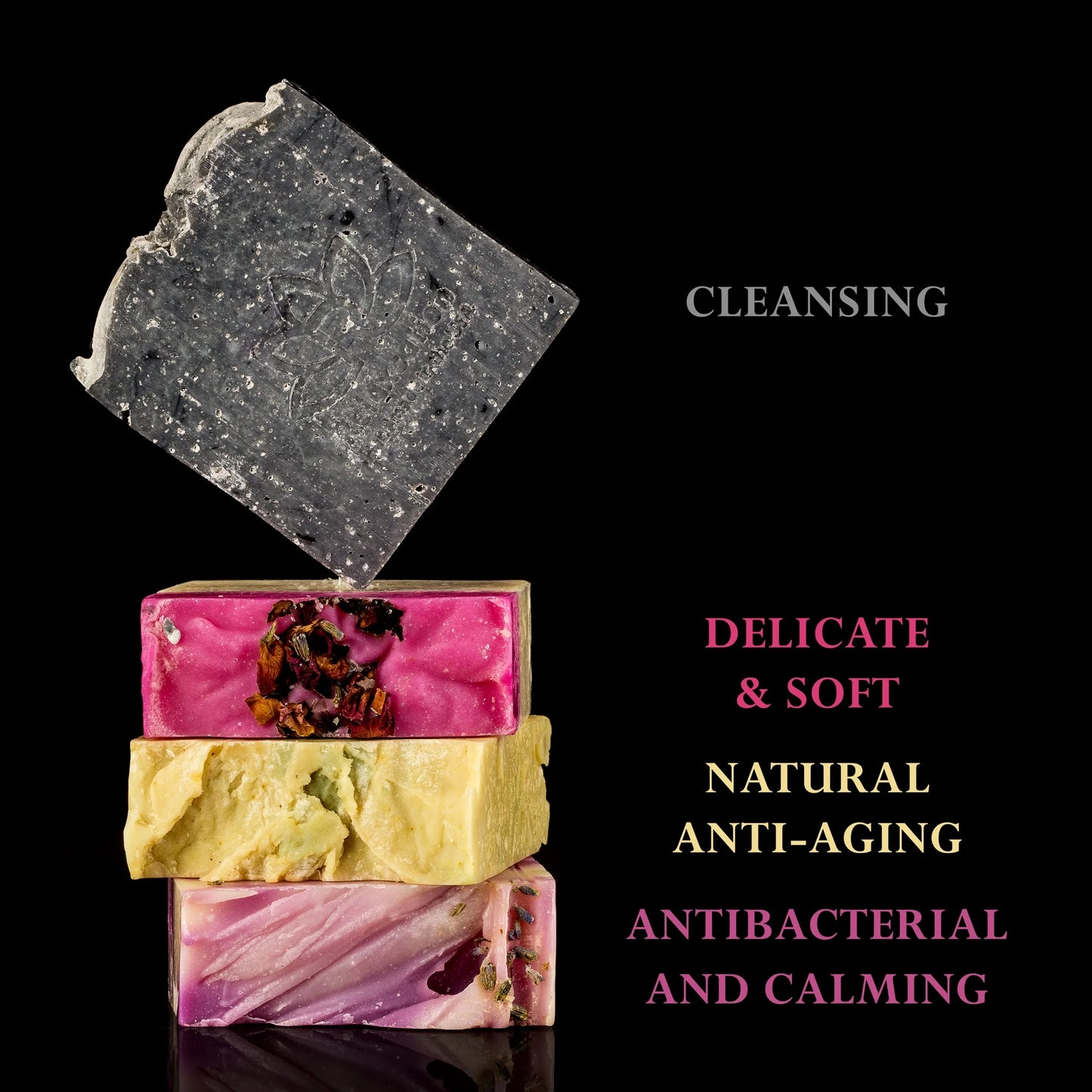 Black Charcoal Soap Bar Natural Cold Process Soap Whiskey, Leather and Patchouli Scent Mix Bar Handmade in USA by