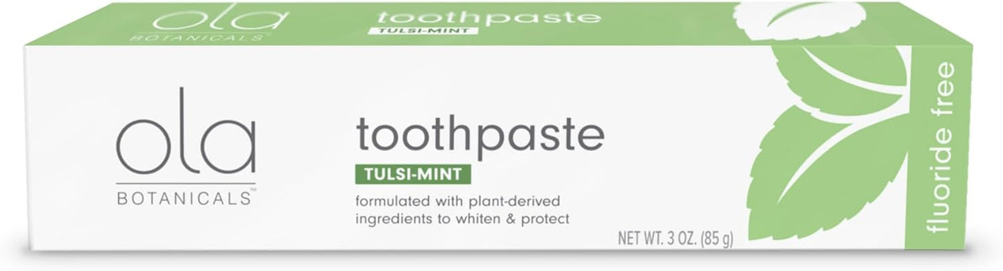 Revitalize Your Smile with Dr. Mercola's Fluoride-Free Tulsi-Mint Toothpaste - Natural Whitening & Protection in Every Tube!