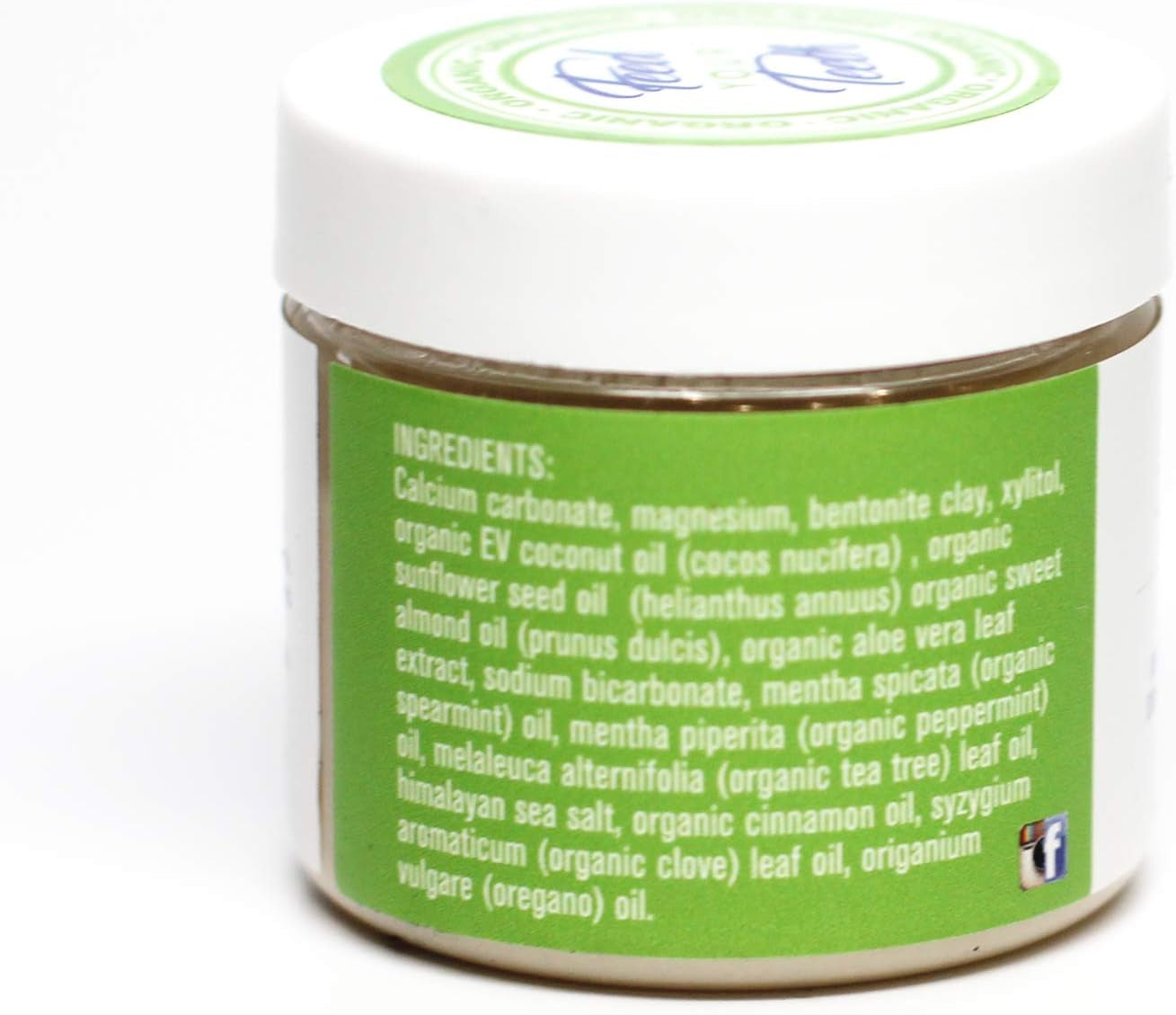 Lucky Teeth Organic Toothpaste - All-Natural Formula for Stronger Teeth & Gums (2 Oz)