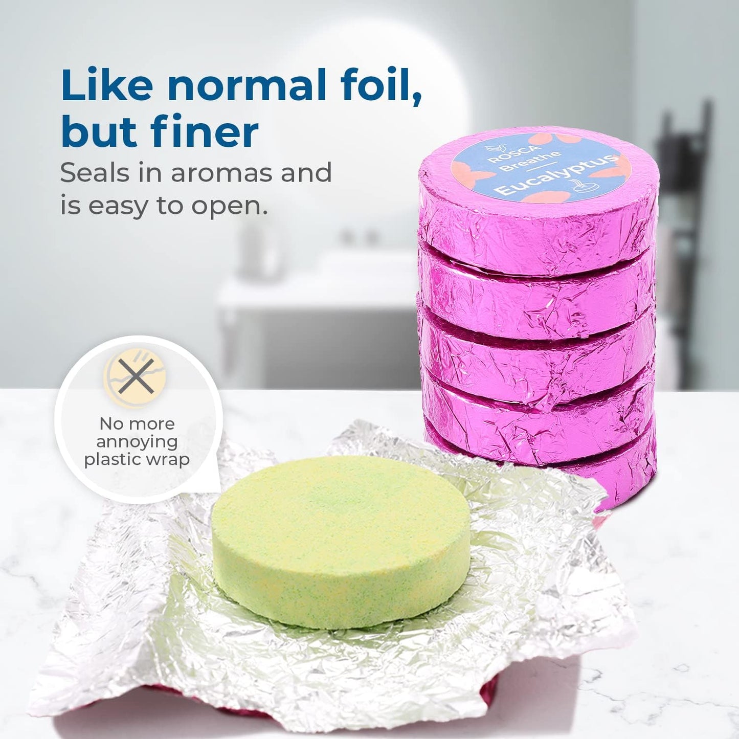 Eucalyptus & Mint Aromatherapy Shower Steamers - 12 Stress Relief Fizzies with Essential Oils - Perfect Relaxation Gifts for Mother's Day & Birthdays for Him and Her