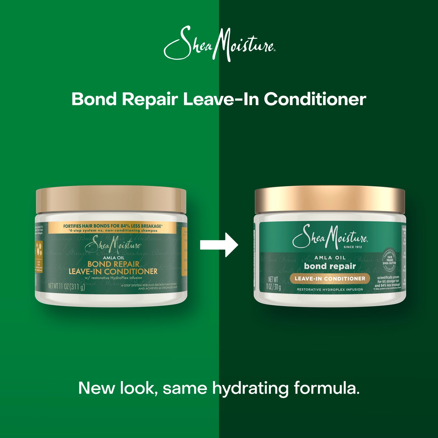 Sheamoisture Amla Oil Leave-In Conditioner for Curly Hair - Strengthening Bond Repair, 11 Oz