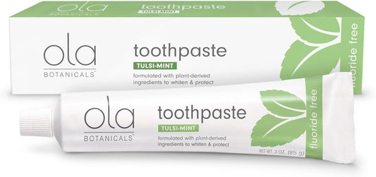 Revitalize Your Smile with Dr. Mercola's Fluoride-Free Tulsi-Mint Toothpaste - Natural Whitening & Protection in Every Tube!