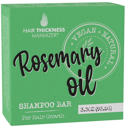 Revitalize Your Hair with Eco-Friendly Rosemary Oil Shampoo Bar - 3x Liquid Bottles, Chemical-Free, Color Safe & Strengthening!