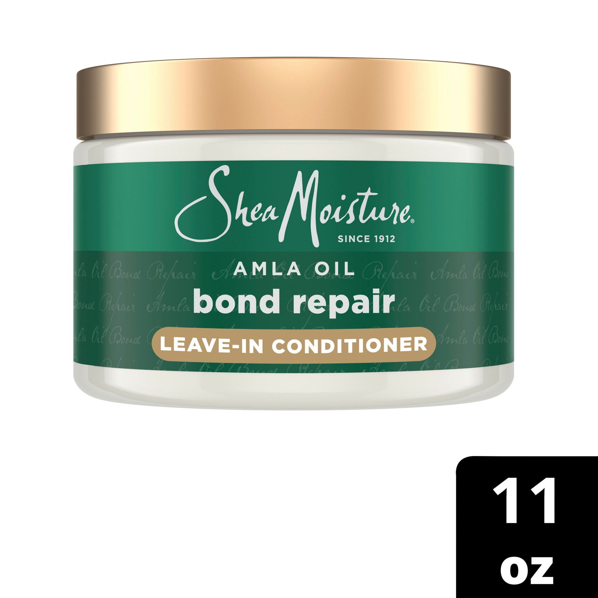 Sheamoisture Amla Oil Leave-In Conditioner for Curly Hair - Strengthening Bond Repair, 11 Oz