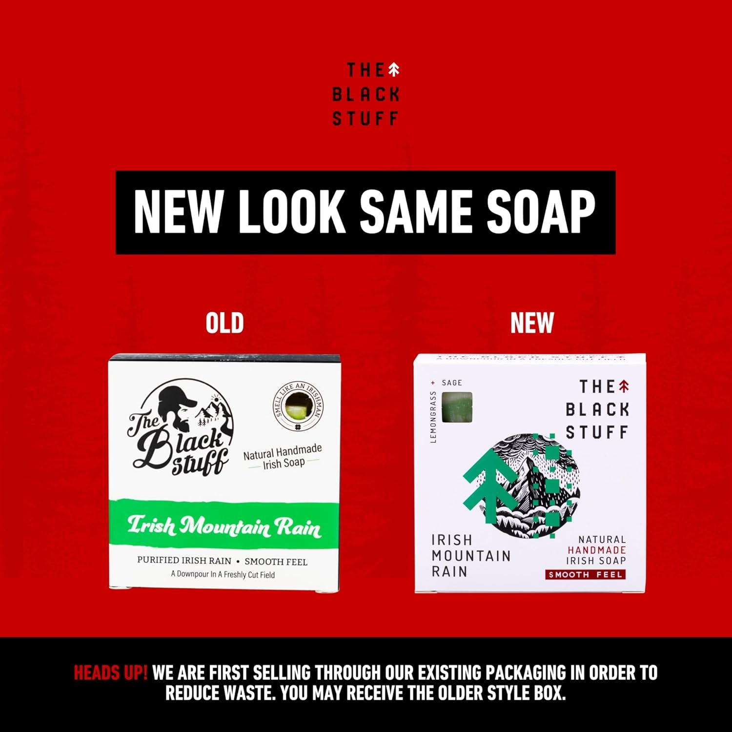 Revitalize Your Skin with All-Natural Handmade Men's Soap - Irish Mountain Rain Cold Process Bar with Organic Ingredients and Essential Oils