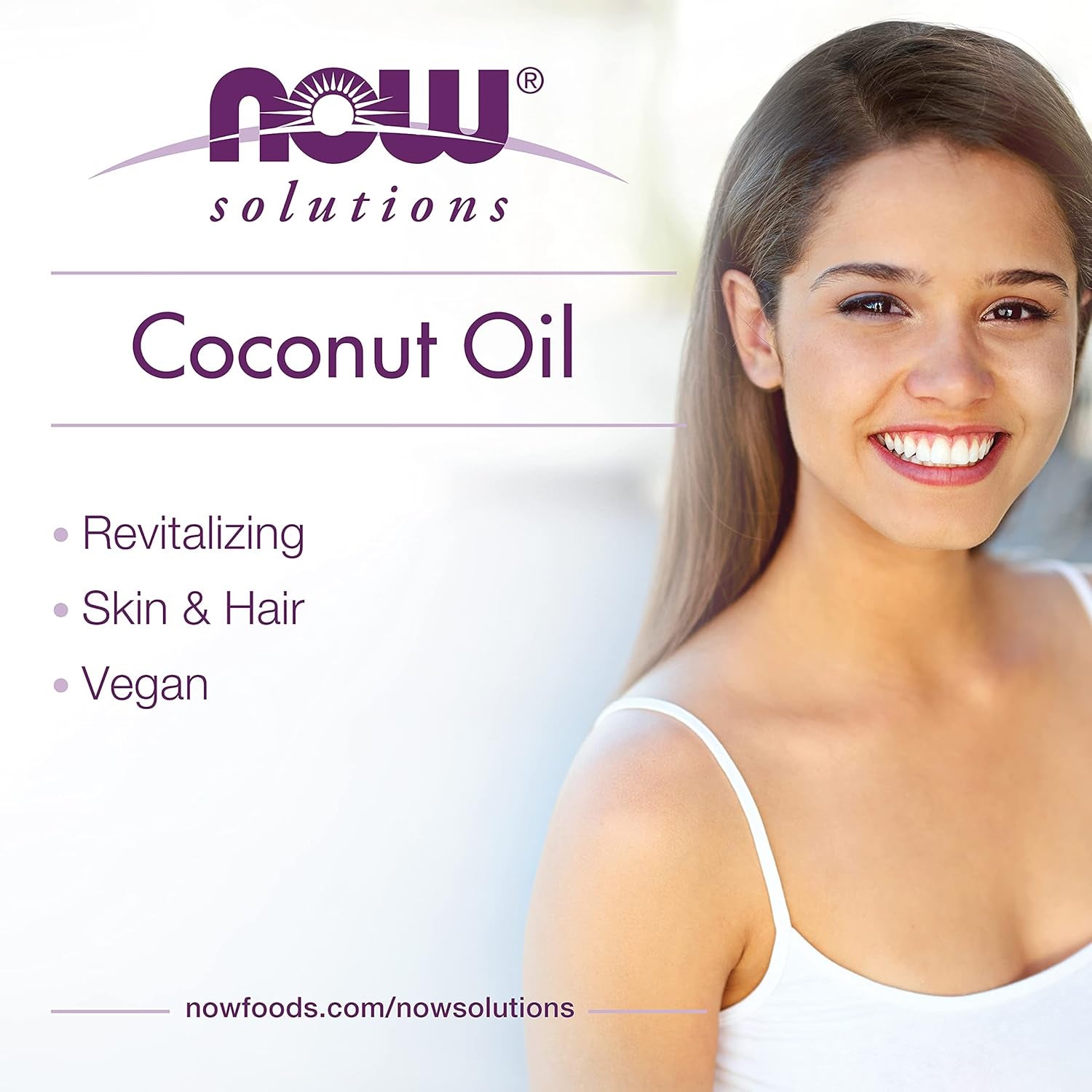 NOW Foods Liquid Coconut Oil - Nourish Your Skin and Hair, 4 oz - Lightweight & Hydrating Formula