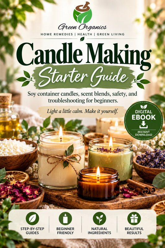 Candle Making for Beginners: The Complete Starter Guide to Soy Candles, Scents & More