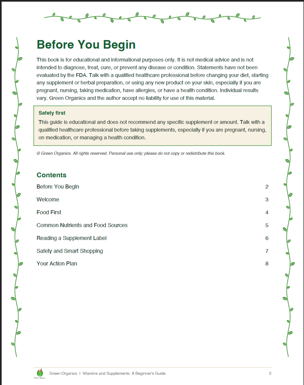 Vitamins & Supplements for Beginners: A Food-First Guide to Nutrients, Labels & Smart Shopping