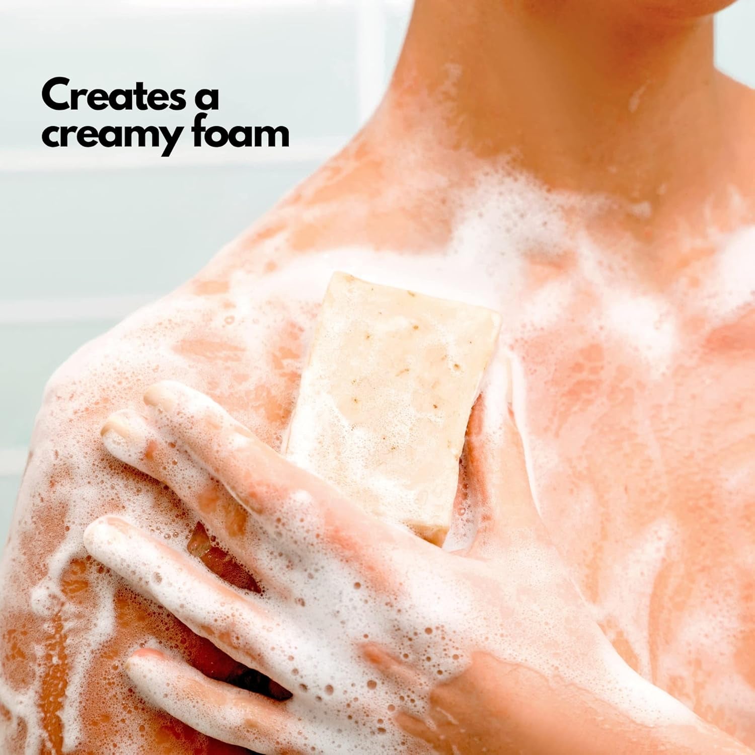 Transform Your Skin with Soapfactory's Luxurious Lavender Oatmeal Exfoliating Soap - Vegan, Organic, Handmade Body Bars (Set of 3)