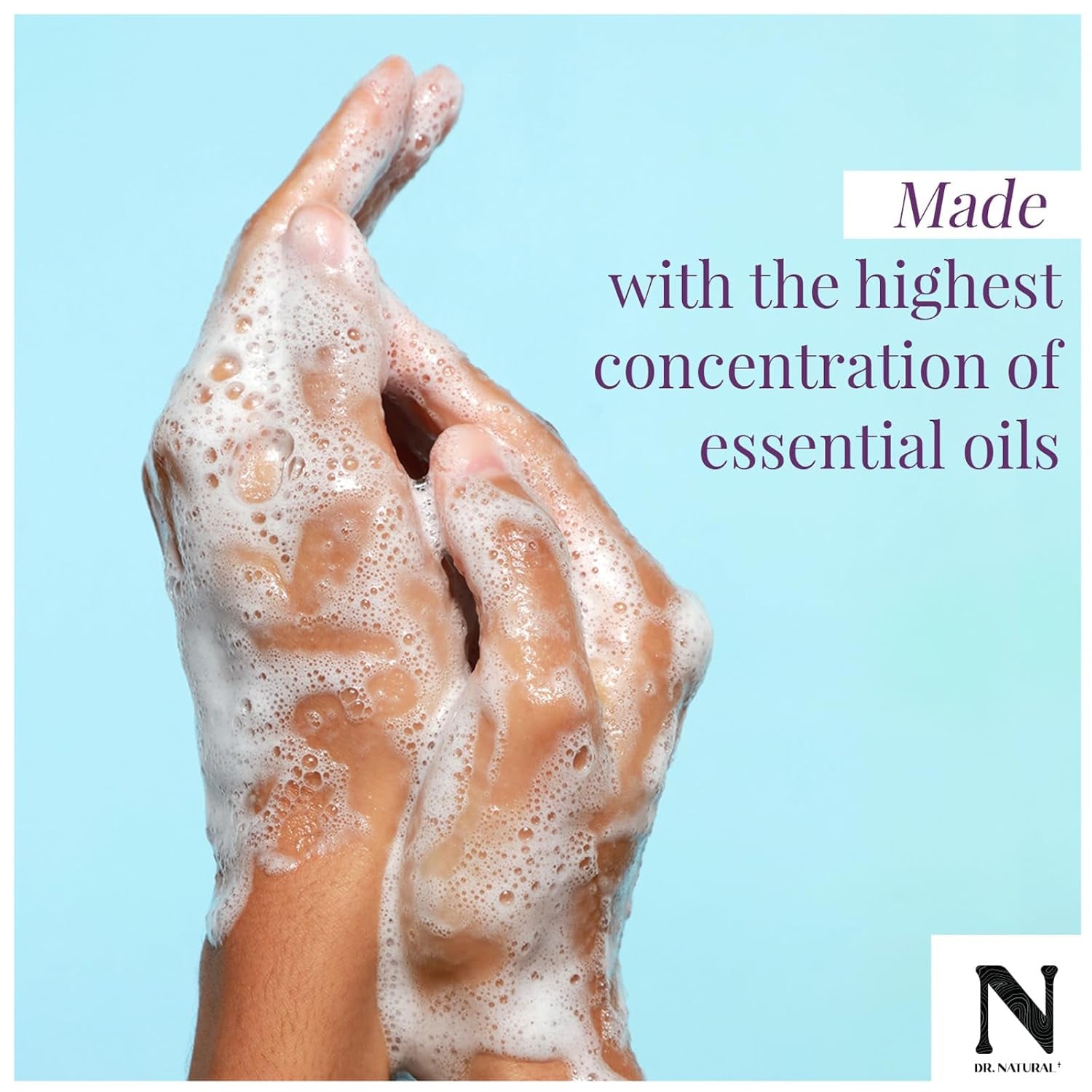 Dr. Natural Almond Multi-Purpose Baby & Kids Soap - 16 Oz - Plant-Based, Hypoallergenic, Sulfate-Free & Cruelty-Free with Shea Butter - Body Wash, Face Wash, Hand Soap