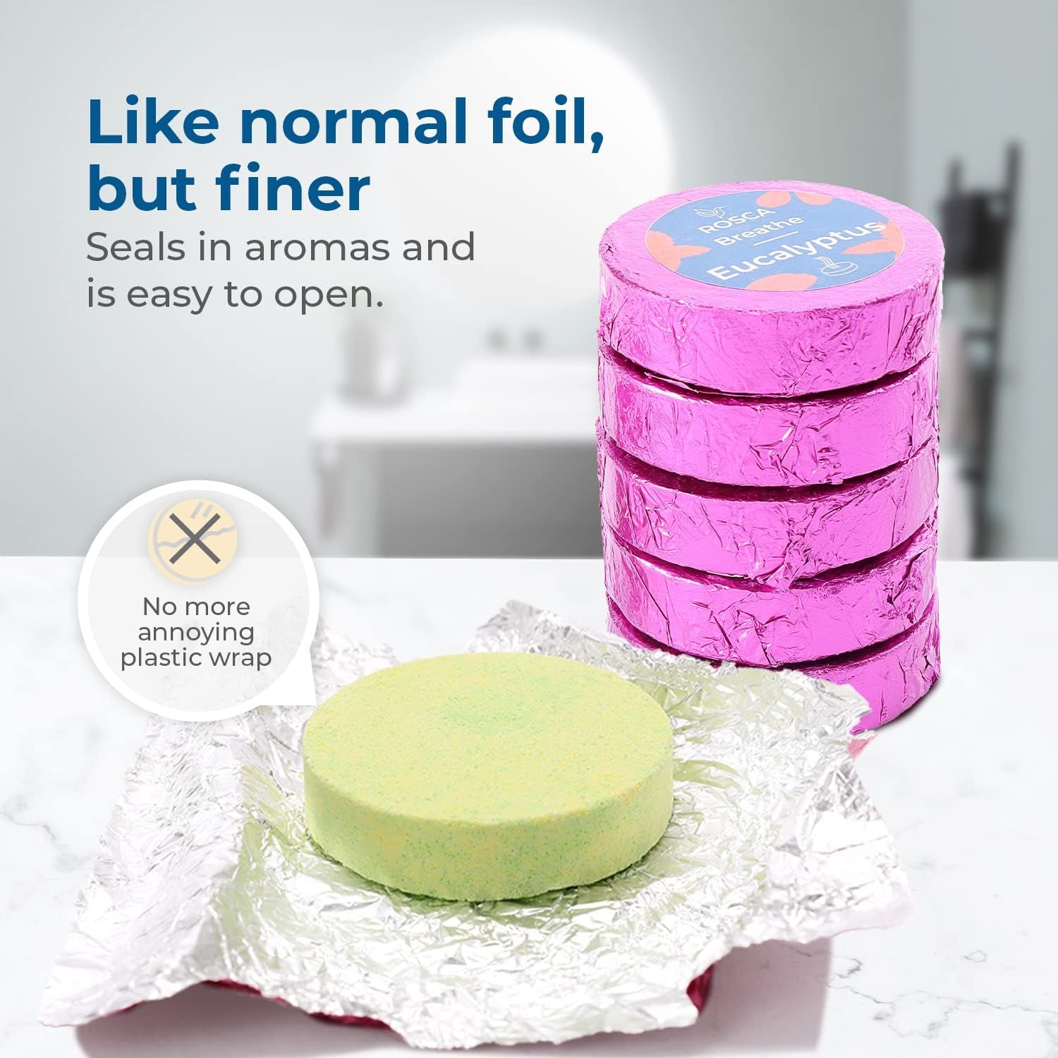 Eucalyptus & Mint Aromatherapy Shower Steamers - 12 Stress Relief Fizzies with Essential Oils - Perfect Relaxation Gifts for Mother's Day & Birthdays for Him and Her